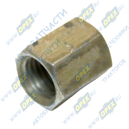 412-1703064 Гайка ГОСТ-23353 М8х1 h=12 К=10 Dтруб.=4 рычага переключения КПП КАМАЗ ГК Ростар